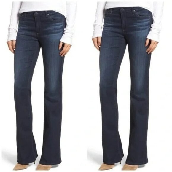 Adriano Goldschmeid the Colette Slim Boot Jeggings Blue Size 27R - Picture 1 of 11